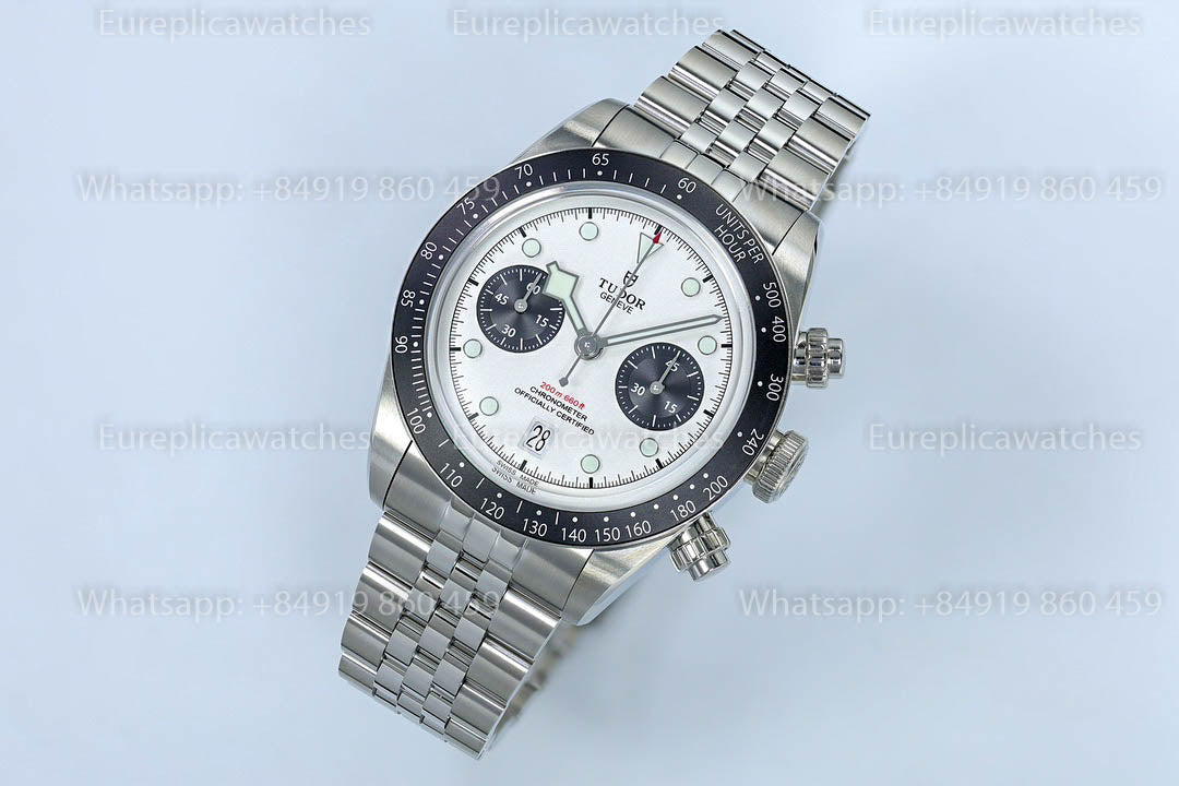 Tudor Black Bay Chrono M79360N-0014 ZF Fabbrica versione migliore 1:1 White Dial