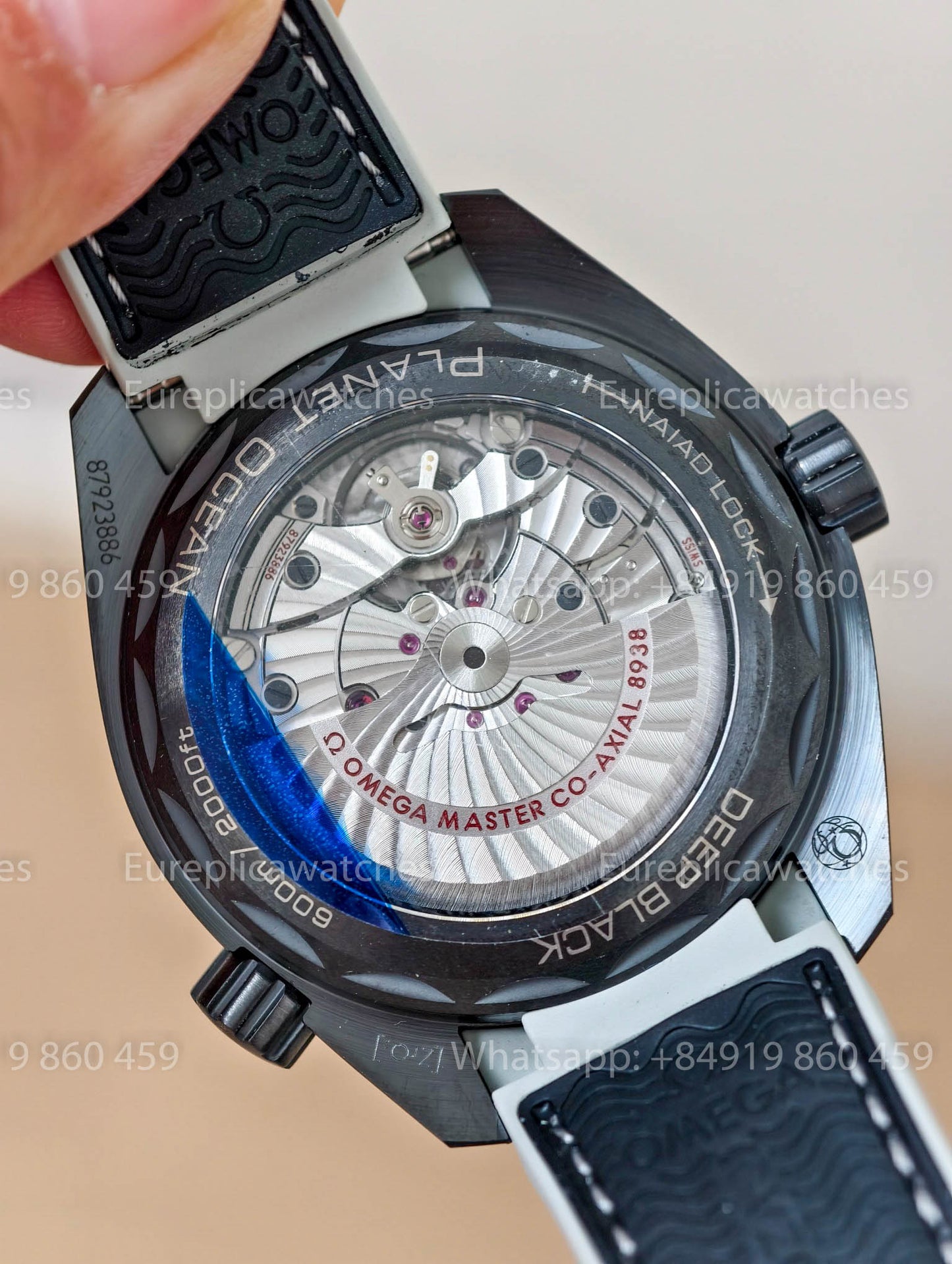 Omega Planet Ocean 600M Seamaster versione migliore 1:1 VS Fabbrica Nero ceramica Edizione