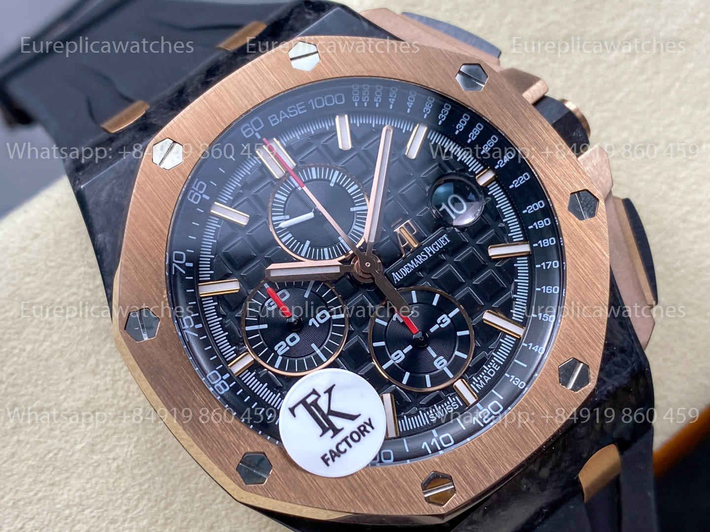 Audemars Piguet Royal Oak Offshore Chronograph "QE II Cup 2016" versión mejorada 1:1 TK Fabbrica