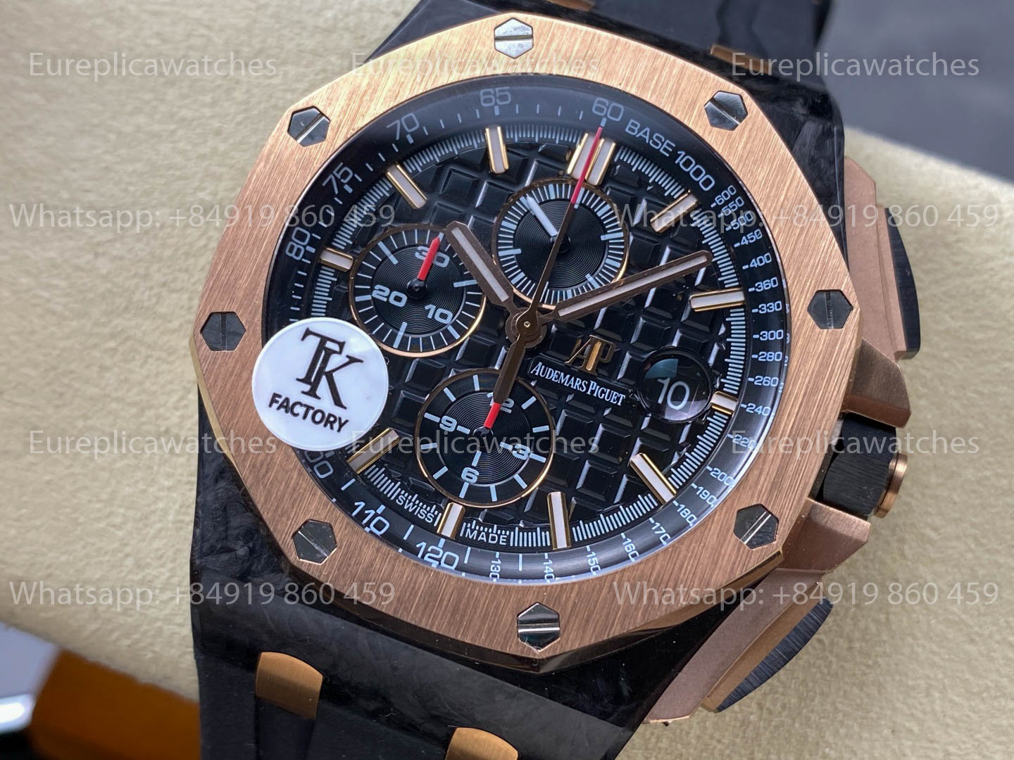 Audemars Piguet Royal Oak Offshore Chronograph "QE II Cup 2016" versión mejorada 1:1 TK Fabbrica