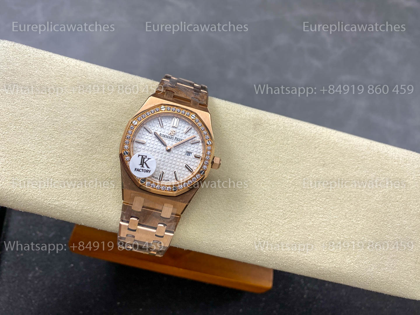 Audemars Piguet Royal Oak Quartz 33mm 67651 RS-D White Dial TK Fabbrica versione migliore 1:1