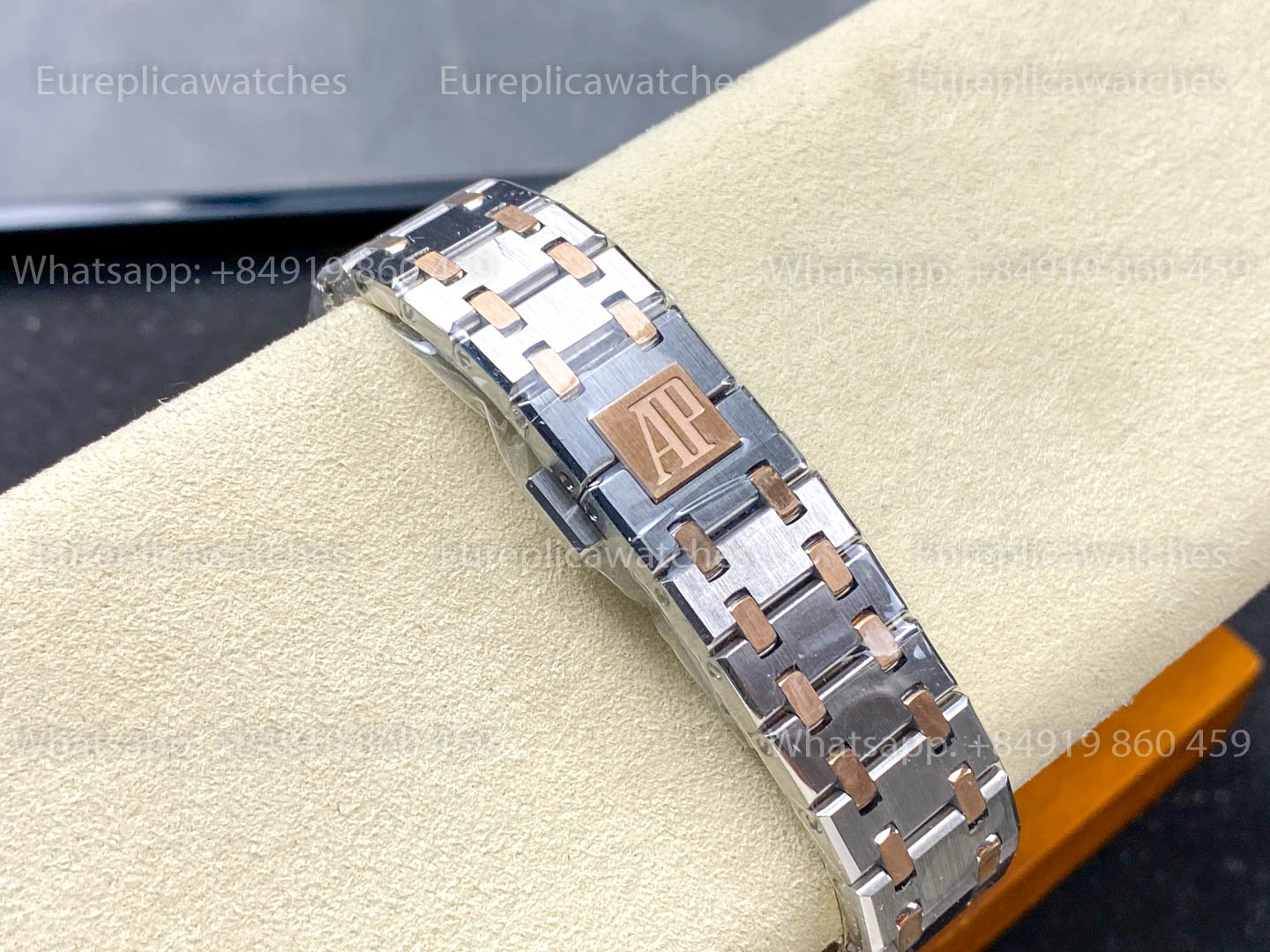 Audemars Piguet Royal Oak Quartz 33mm 67651 Rose gold White Dial TK Fabbrica versione migliore 1:1