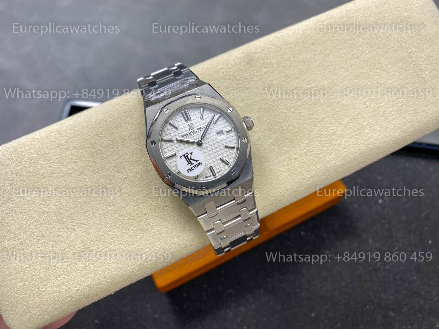 Audemars Piguet Royal Oak Quartz 33mm 67651SR White Dial TK Fabbrica versione migliore 1:1