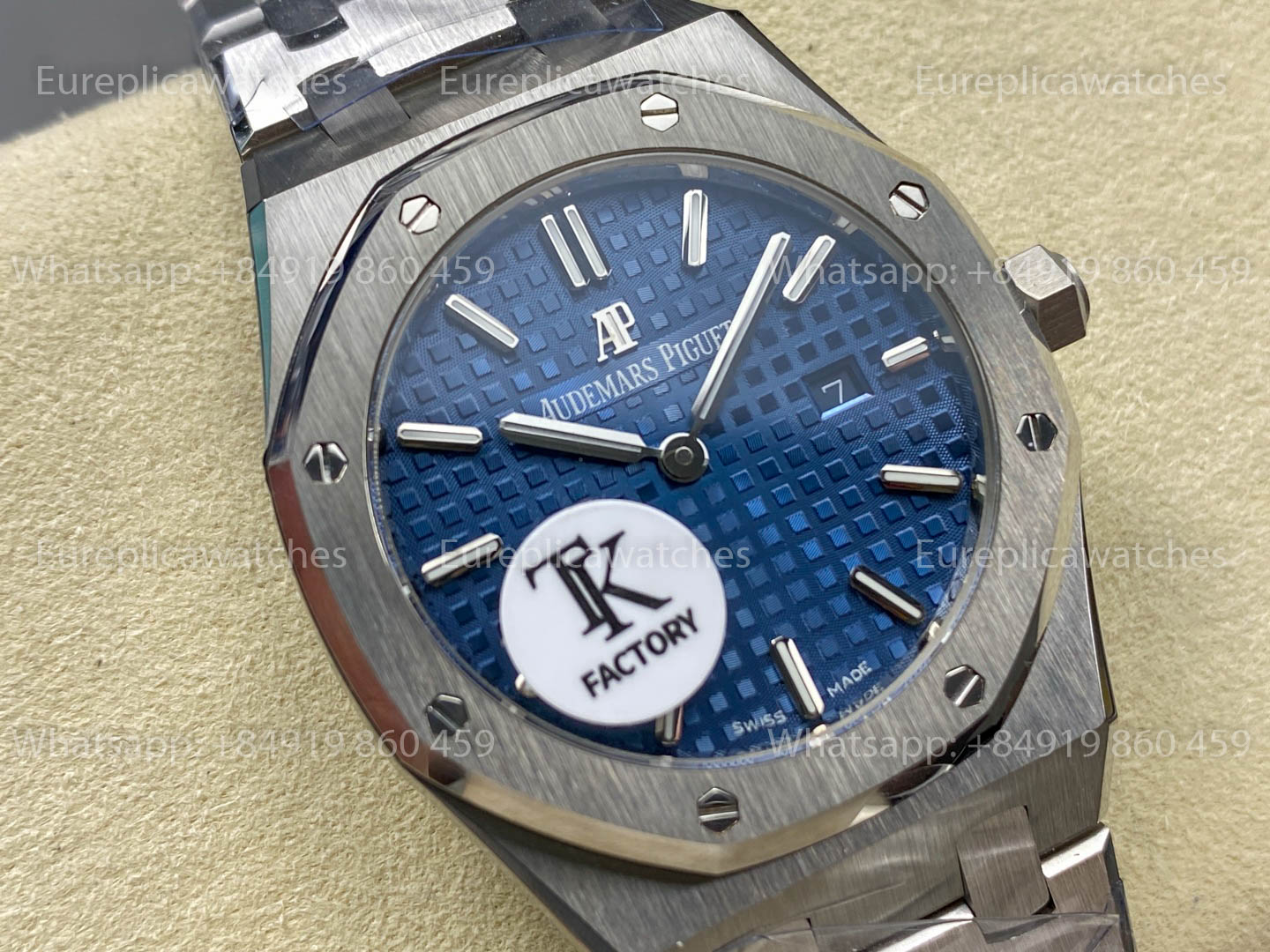 Audemars Piguet Royal Oak Quartz 33mm 67651SR Blue Dial TK Fabbrica versione migliore 1:1