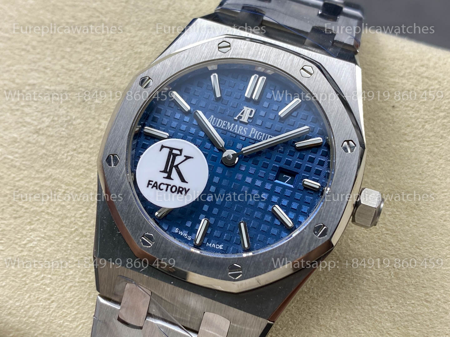 Audemars Piguet Royal Oak Quartz 33mm 67651SR Blue Dial TK Fabbrica versione migliore 1:1