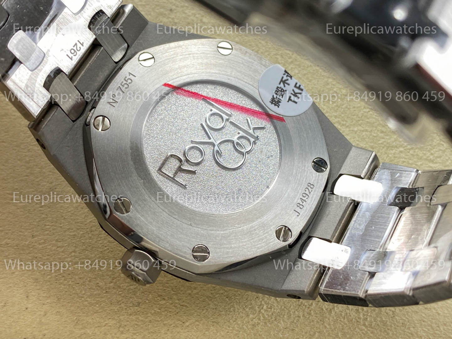 Audemars Piguet Royal Oak Quartz 33mm 67651SR White Dial TK Fabbrica versione migliore 1:1
