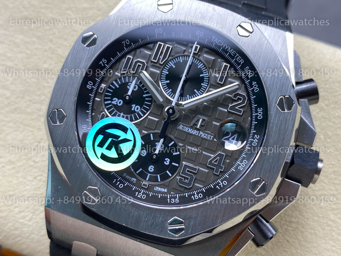 Royal Oak Cronógrafo automático 26470ST “Batman" TK Fabbrica versión mejorada 1:1