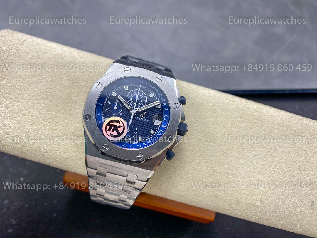 Audemars Piguet Royal Oak Offshore 26400 / 26238 / 26470 Series Blue Dial TK Fabbrica acciaio inossidabile