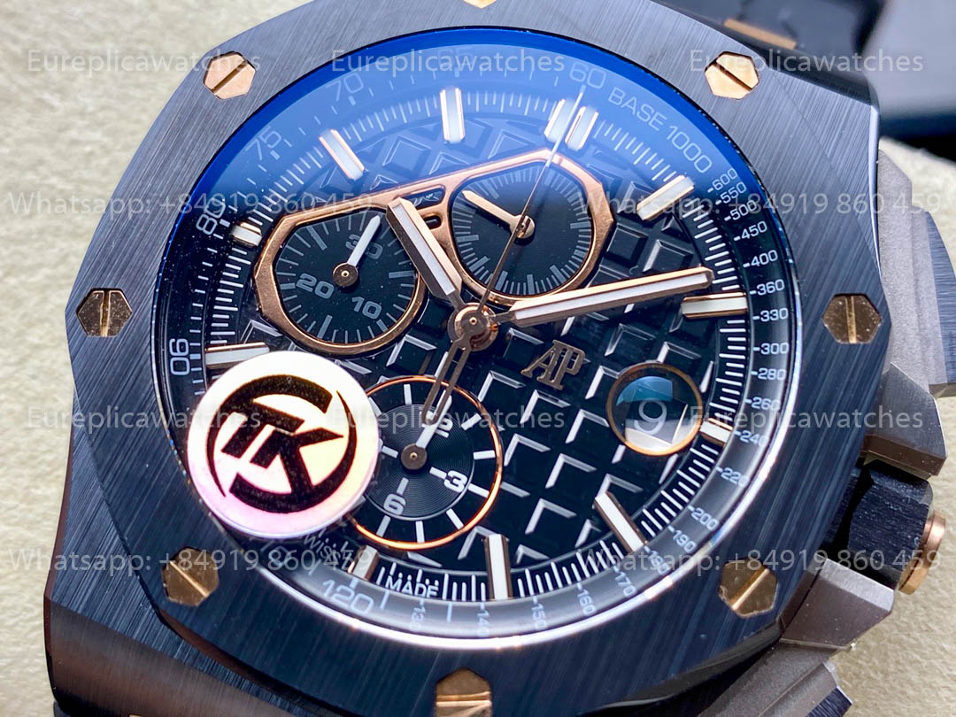 Audemars Piguet Royal Oak Offshore 26568OM TK Fabbrica versione migliore 1:1 Rubber cinturino