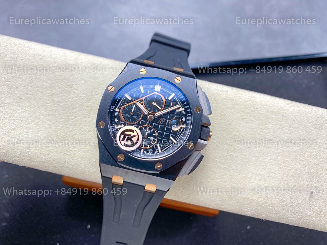 Audemars Piguet Royal Oak Offshore 26568OM TK Fabbrica versione migliore 1:1 Rubber cinturino