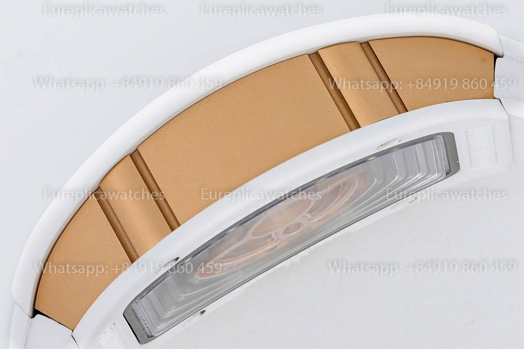 Richard Mille RM 07-01 White Ceramic Red-Lip versione migliore 1:1 ZF Fabbrica