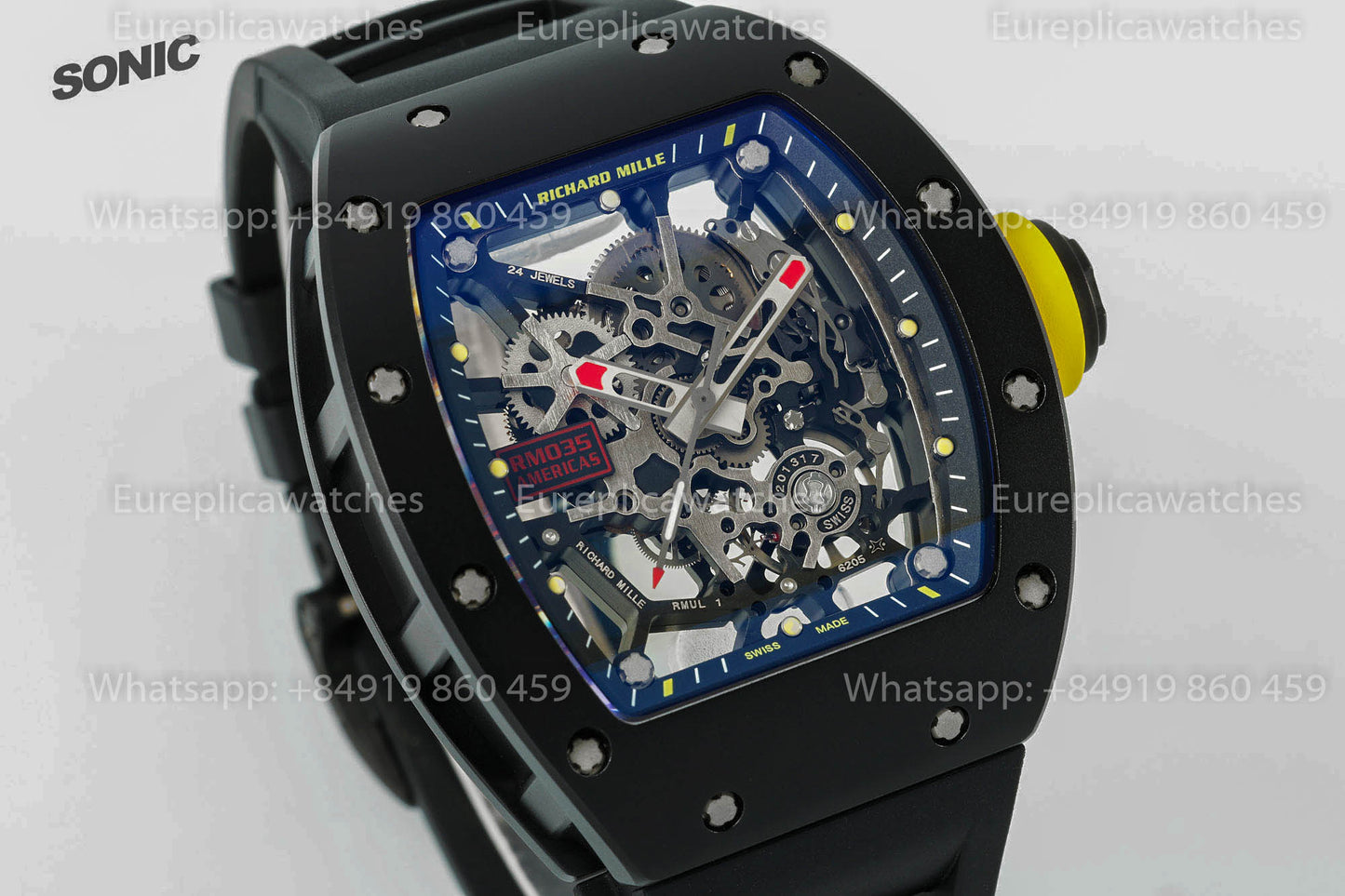Richard Mille RM 035 “America’s Toro” Commemorative Edition versione migliore 1:1 Sonic Fabbrica V4