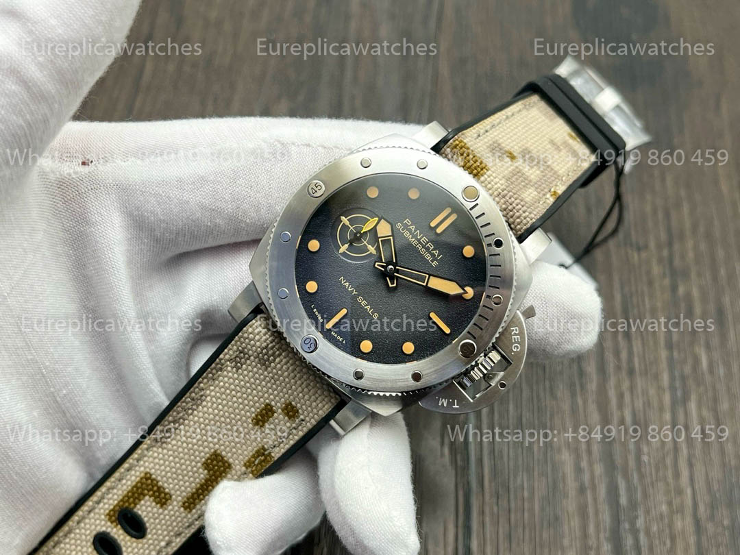 Panerai Submersible Series PAM1513 & PAM1518 - Military-Inspired Carbotech 1:1 VS Fabbrica