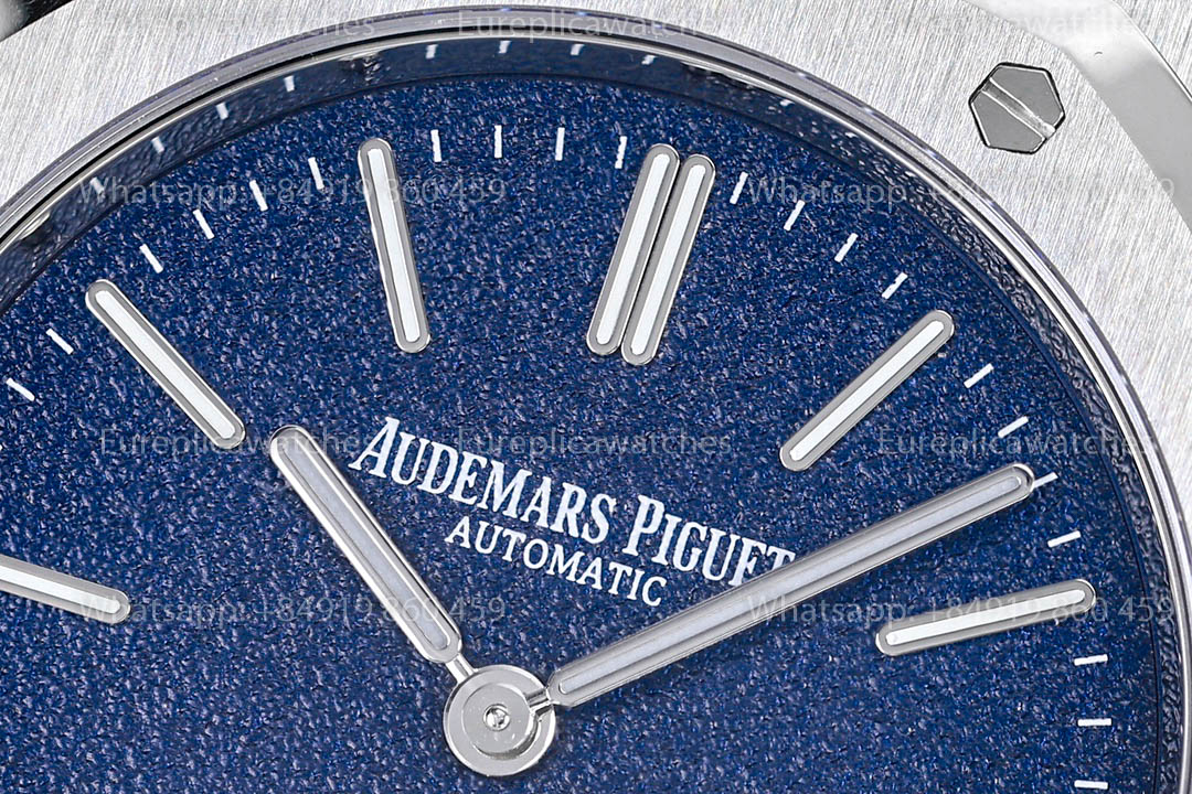 Audemars Piguet Royal Oak 16202ST New Blu Grain Pattern quadrante versione migliore 1:1 ZF Fabbrica