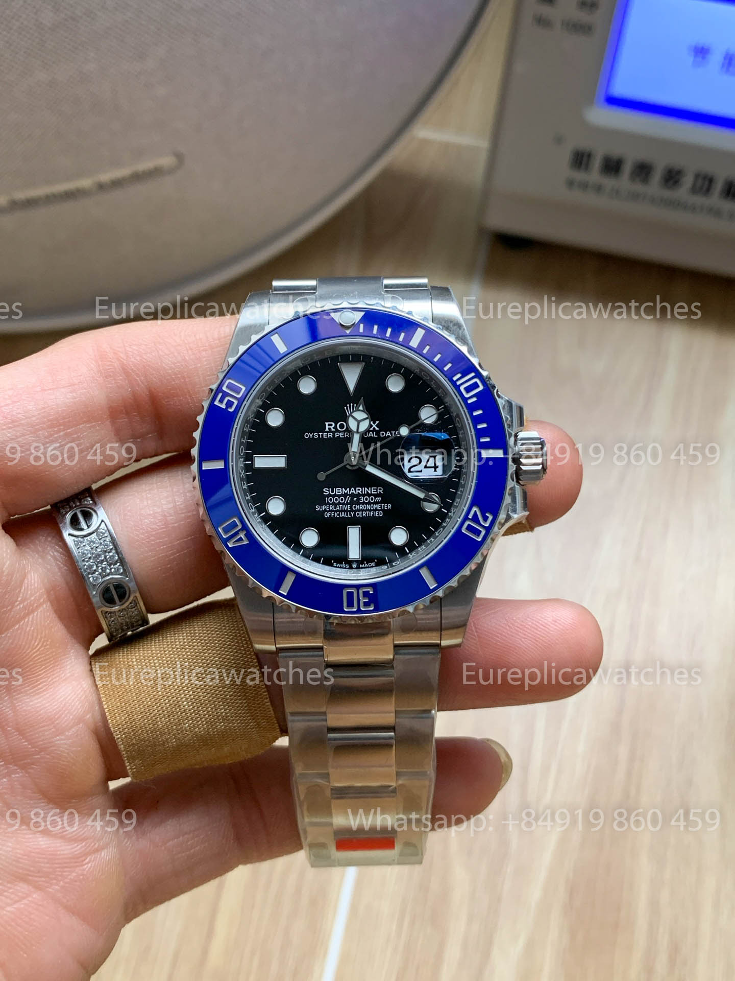 Rolex Submariner 116610LN Submariner Smurf versão melhor 1:1 VS Fabbrica 3135 movimento 2025 versão