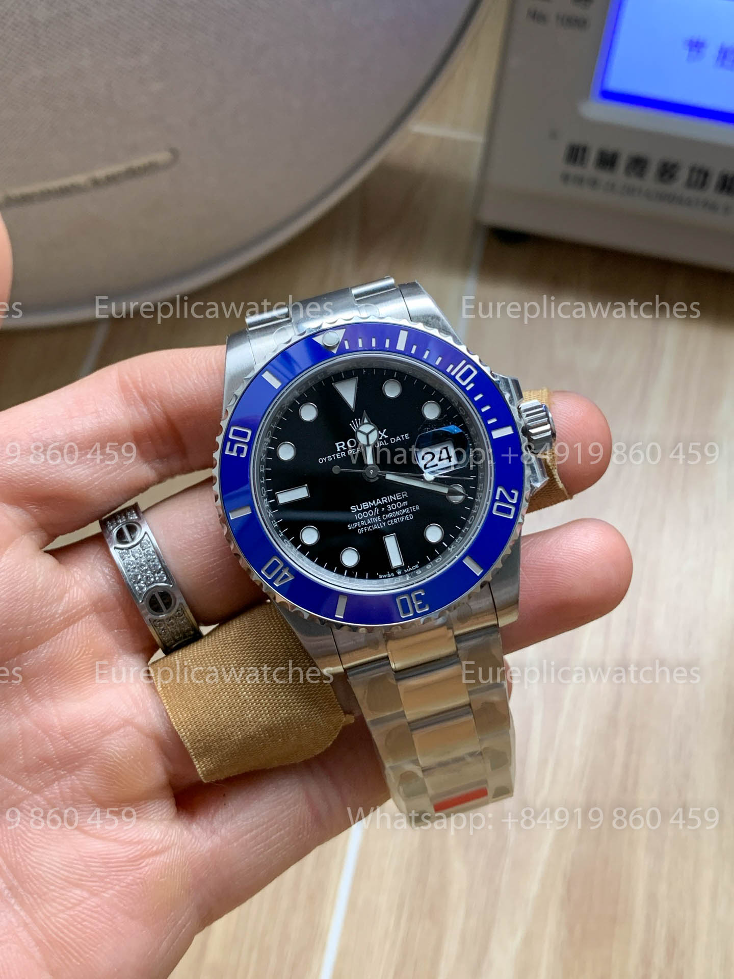 Rolex Submariner 116610LN Submariner Smurf versão melhor 1:1 VS Fabbrica 3135 movimento 2025 versão
