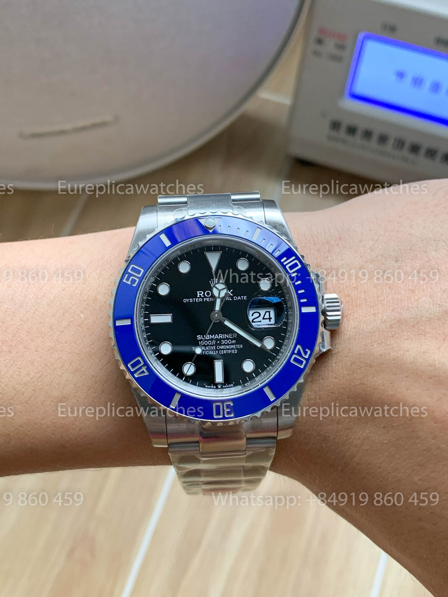 Rolex Submariner 116610LN Submariner Smurf versão melhor 1:1 VS Fabbrica 3135 movimento 2025 versão