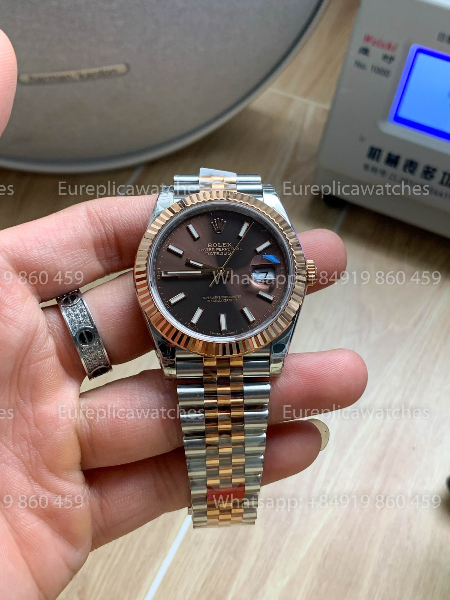 Rolex Datejust 41 M126331 Chocolate quadrante versione migliore 1:1 VS Fabbrica
