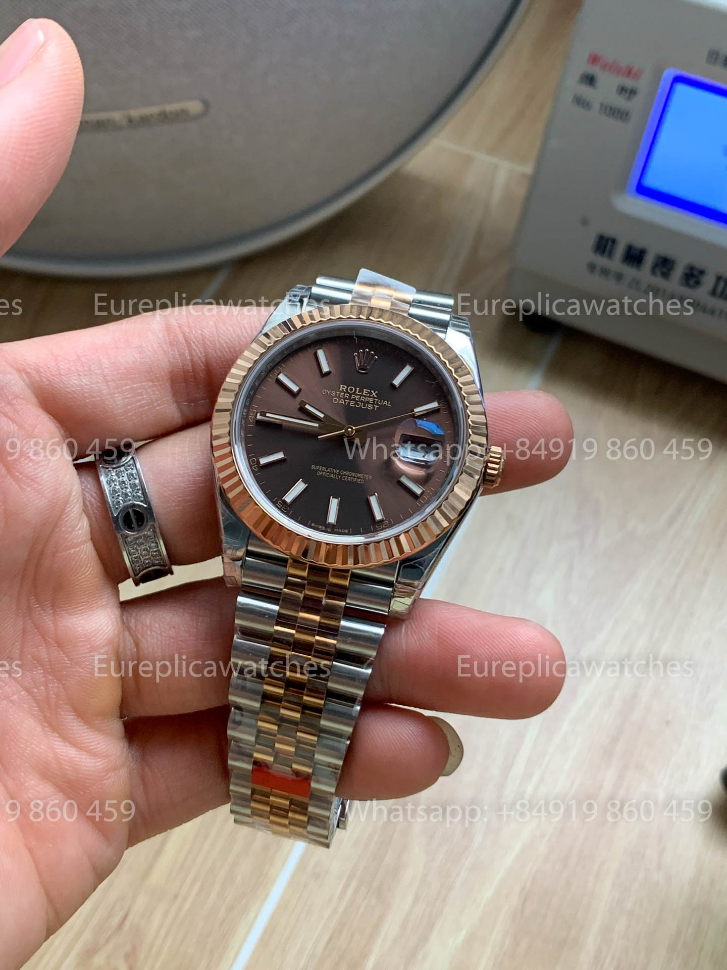 Rolex Datejust 41 M126331 Chocolate quadrante versione migliore 1:1 VS Fabbrica