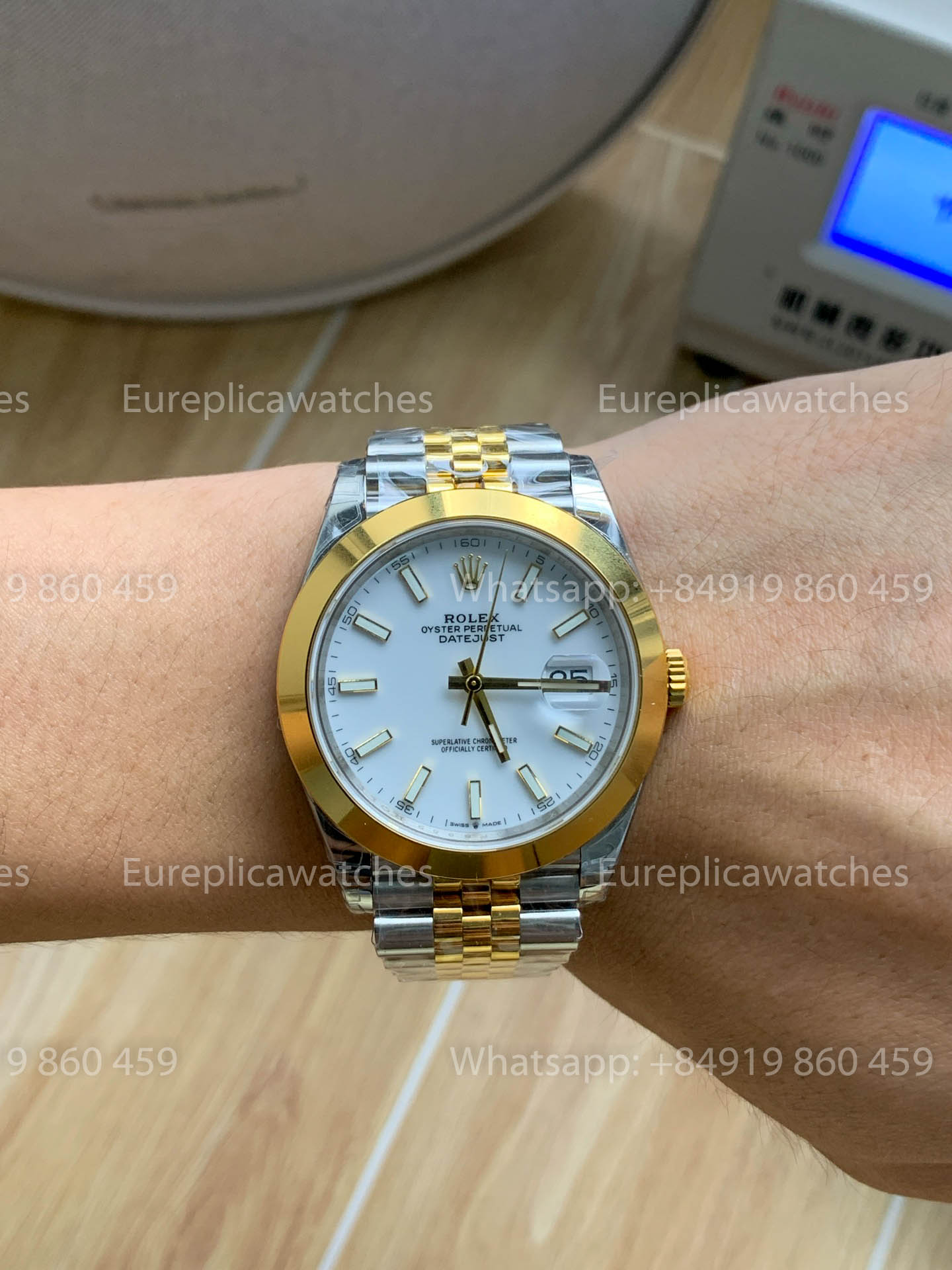Rolex Datejust 41 M126303-0016 Acciaio y Oro versione migliore 1:1 VS Fabbrica