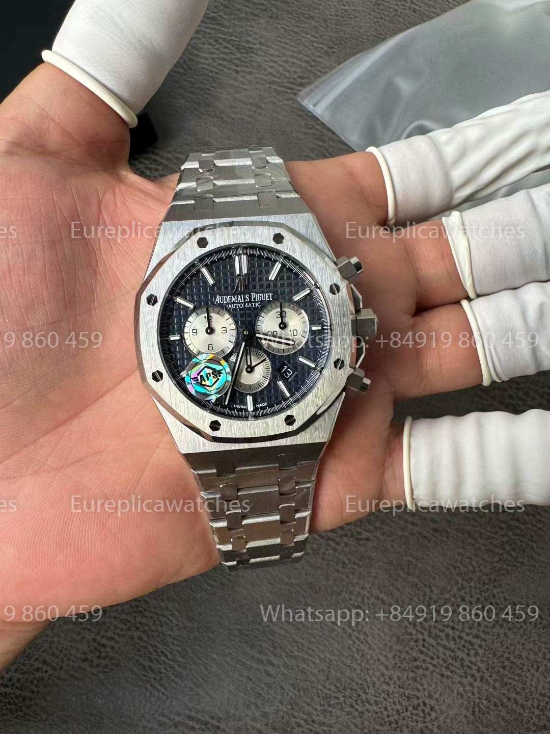 Audemars Piguet Royal Oak 26240BC quadrante azul versão melhor 1:1 DDF Fabbrica