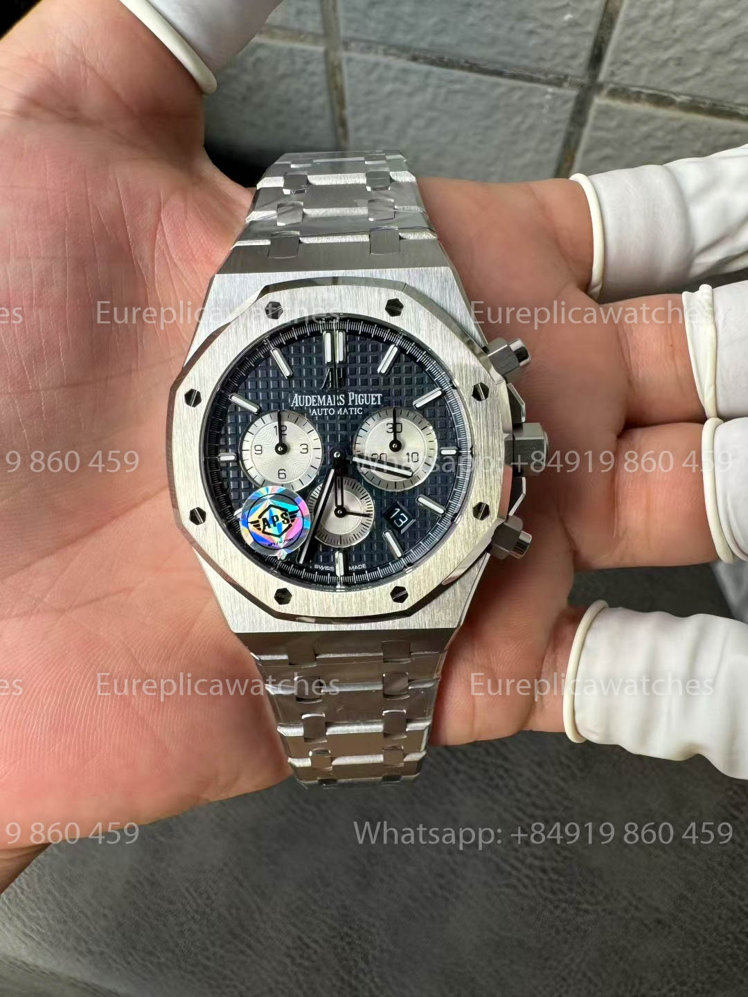Audemars Piguet Royal Oak 26240BC quadrante azul versão melhor 1:1 DDF Fabbrica