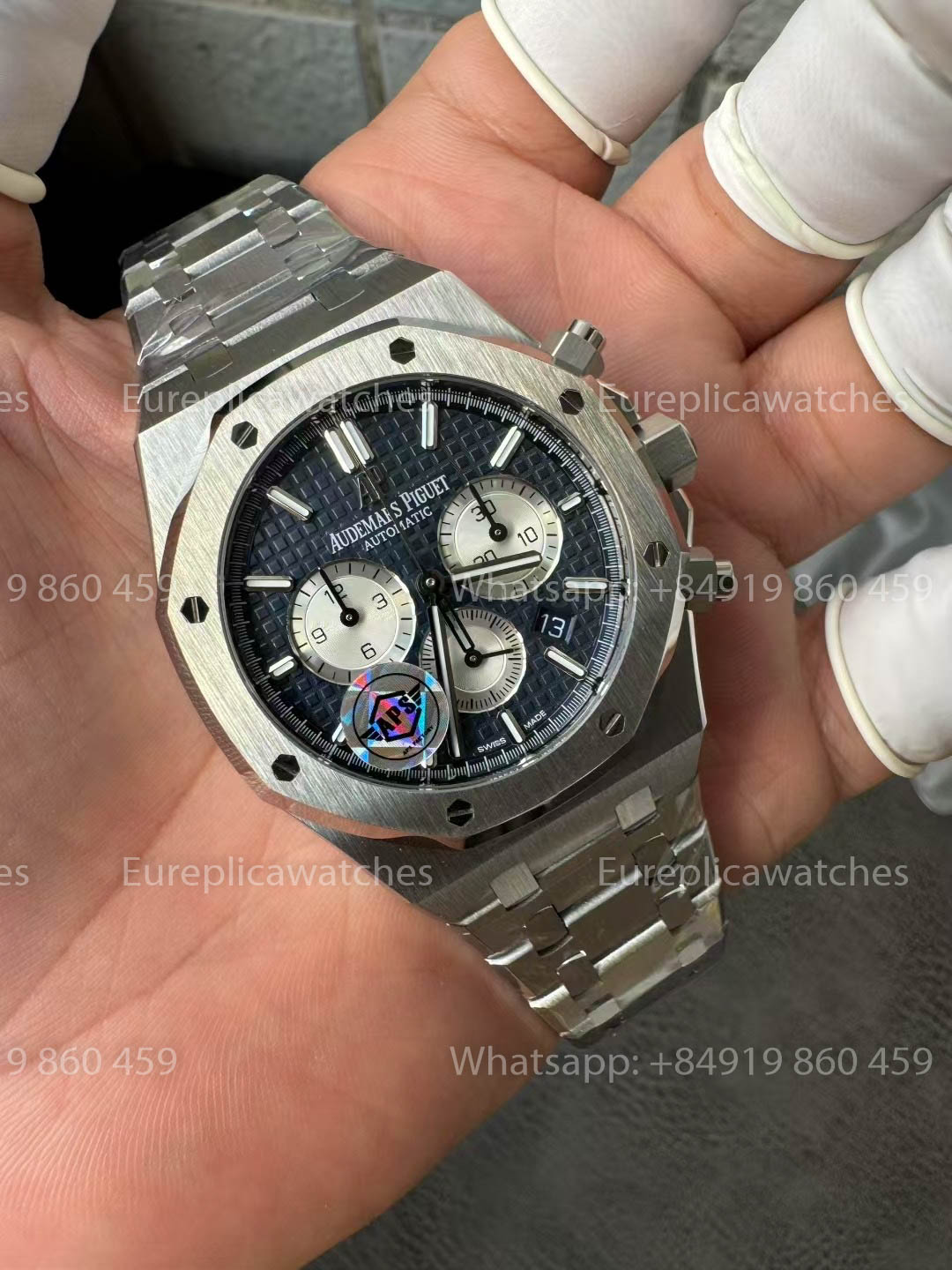 Audemars Piguet Royal Oak 26240BC quadrante azul versão melhor 1:1 DDF Fabbrica