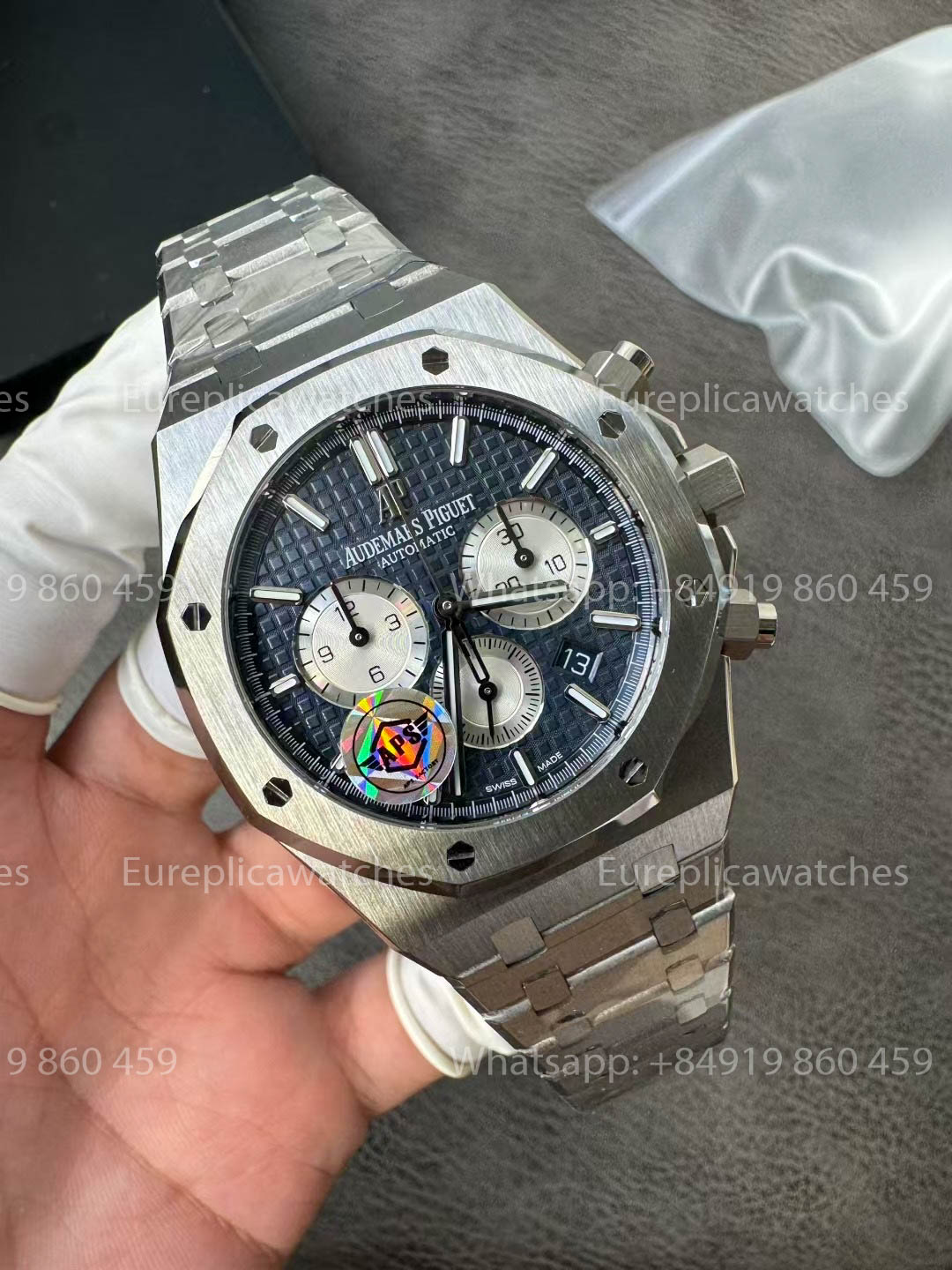 Audemars Piguet Royal Oak 26240BC quadrante azul versão melhor 1:1 DDF Fabbrica
