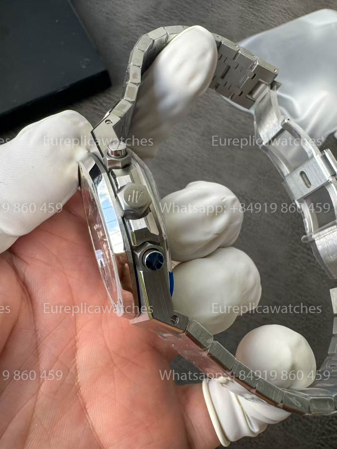 Audemars Piguet Royal Oak 26240BC quadrante azul versão melhor 1:1 DDF Fabbrica