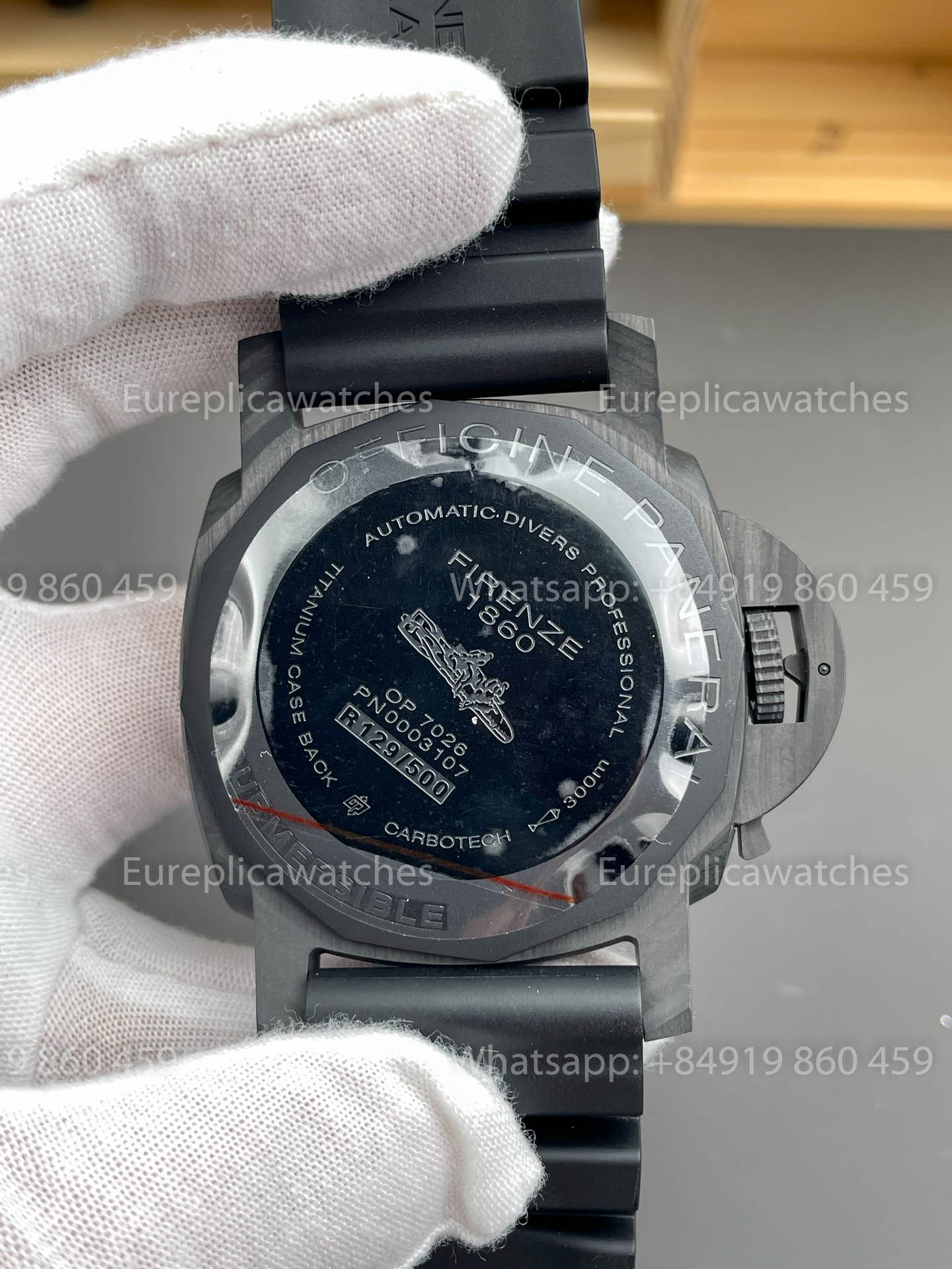 Panerai Luminor Submersible 1950 Carbotech PAM616 - 47mm versione migliore 1:1 VS Fabbrica