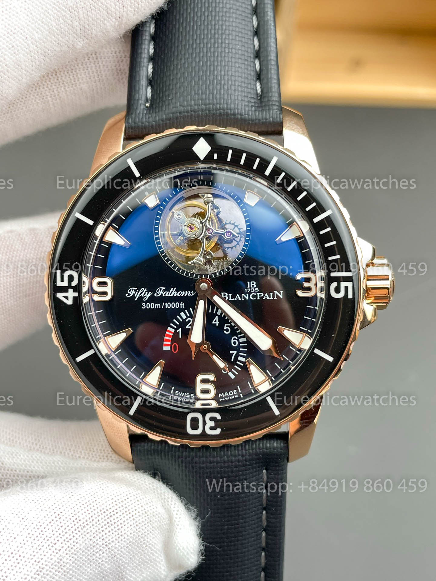 Blancpain Fifty Fathoms Tourbillon 5025-3630-52A YS Fabbrica versione migliore 1:1