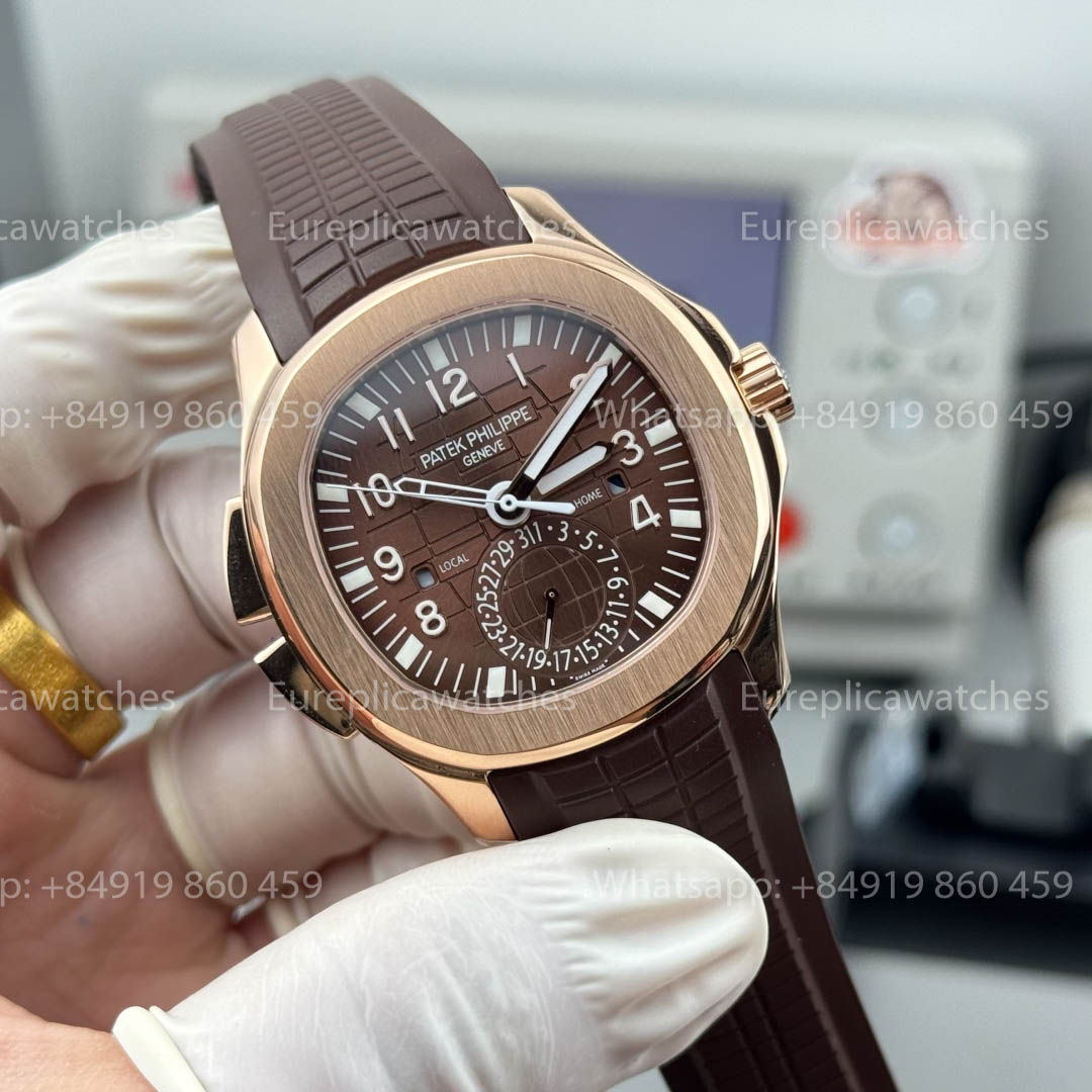 Patek Philippe Aquanaut 5164R-001 Dual Time Version versione migliore 1:1 PPF Fabbrica
