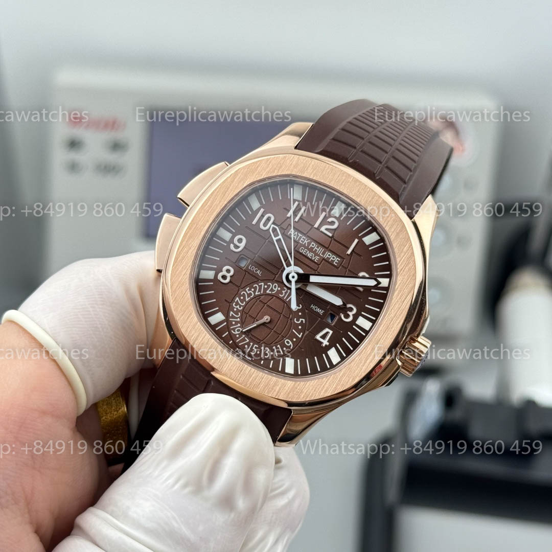 Patek Philippe Aquanaut 5164R-001 Dual Time Version versione migliore 1:1 PPF Fabbrica
