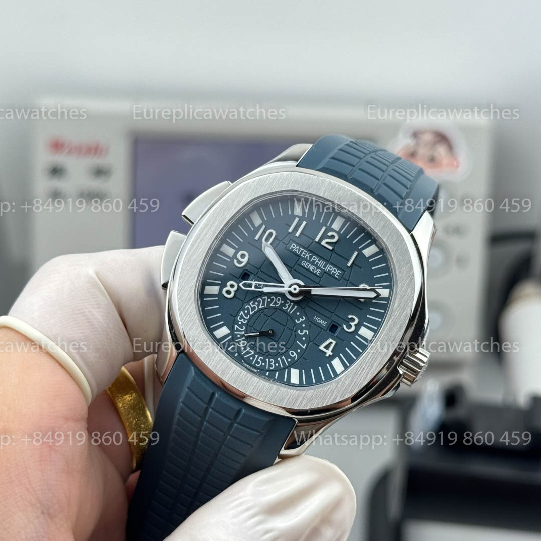 Patek Philippe Aquanaut 5164G-001 Dual Time Version versione migliore 1:1 PPF Fabbrica