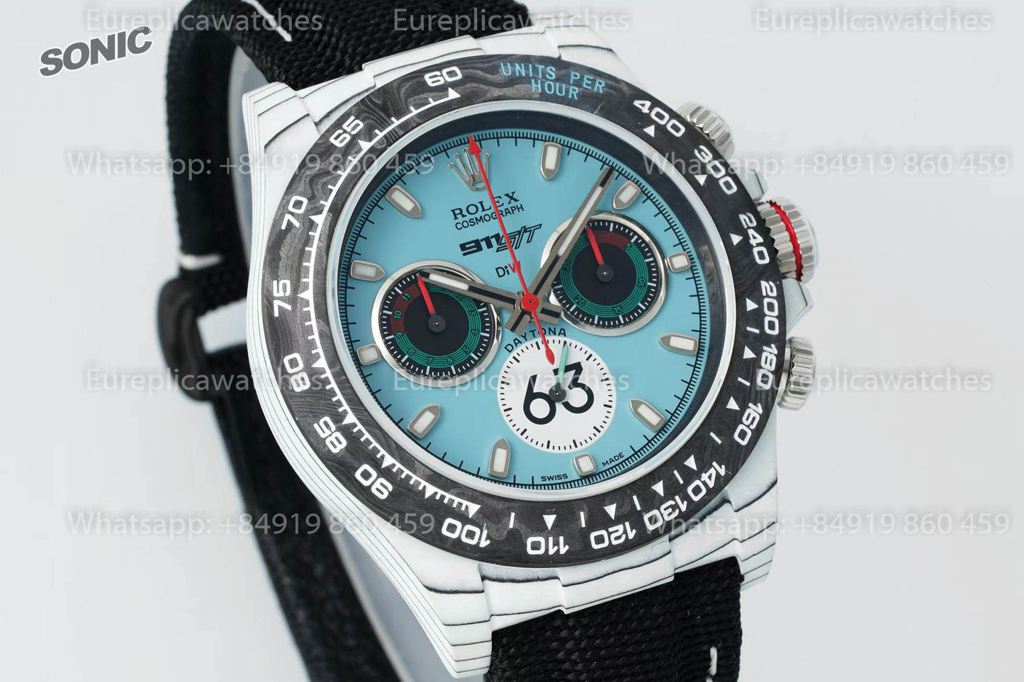 Rolex Daytona Special Edizione 911 S/T Carbonio Cassa versione migliore 1:1 Sonic Fabbrica