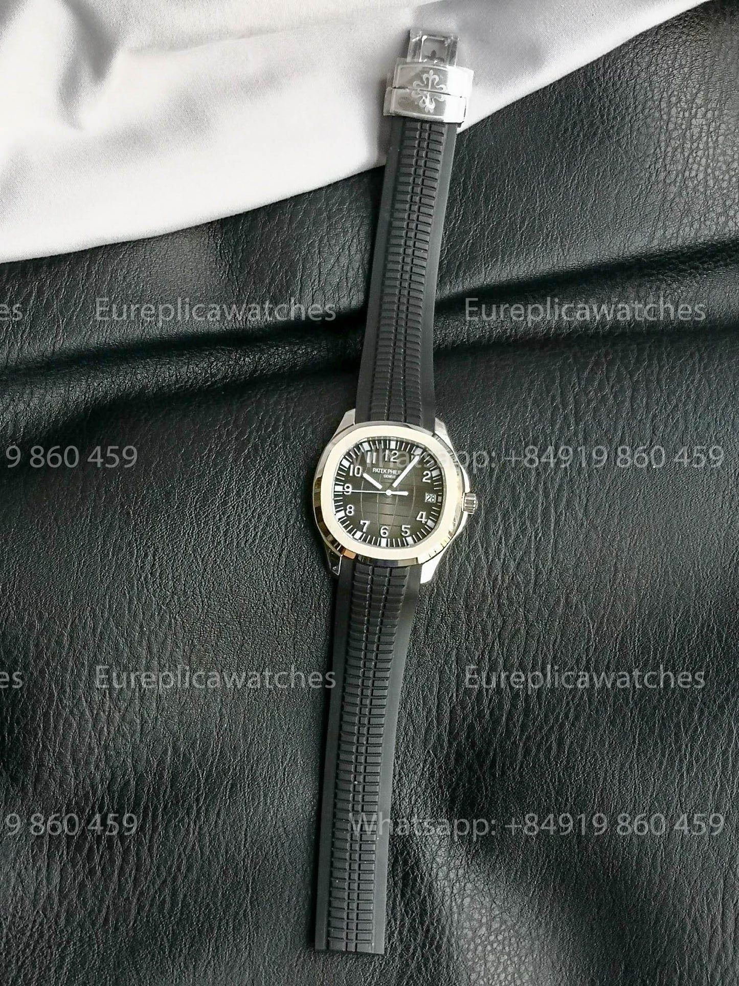 Patek Philippe Aquanaut 5167 Nero Gomma cinturino versão melhor 1:1 BBF Fabbrica Grigio quadrante