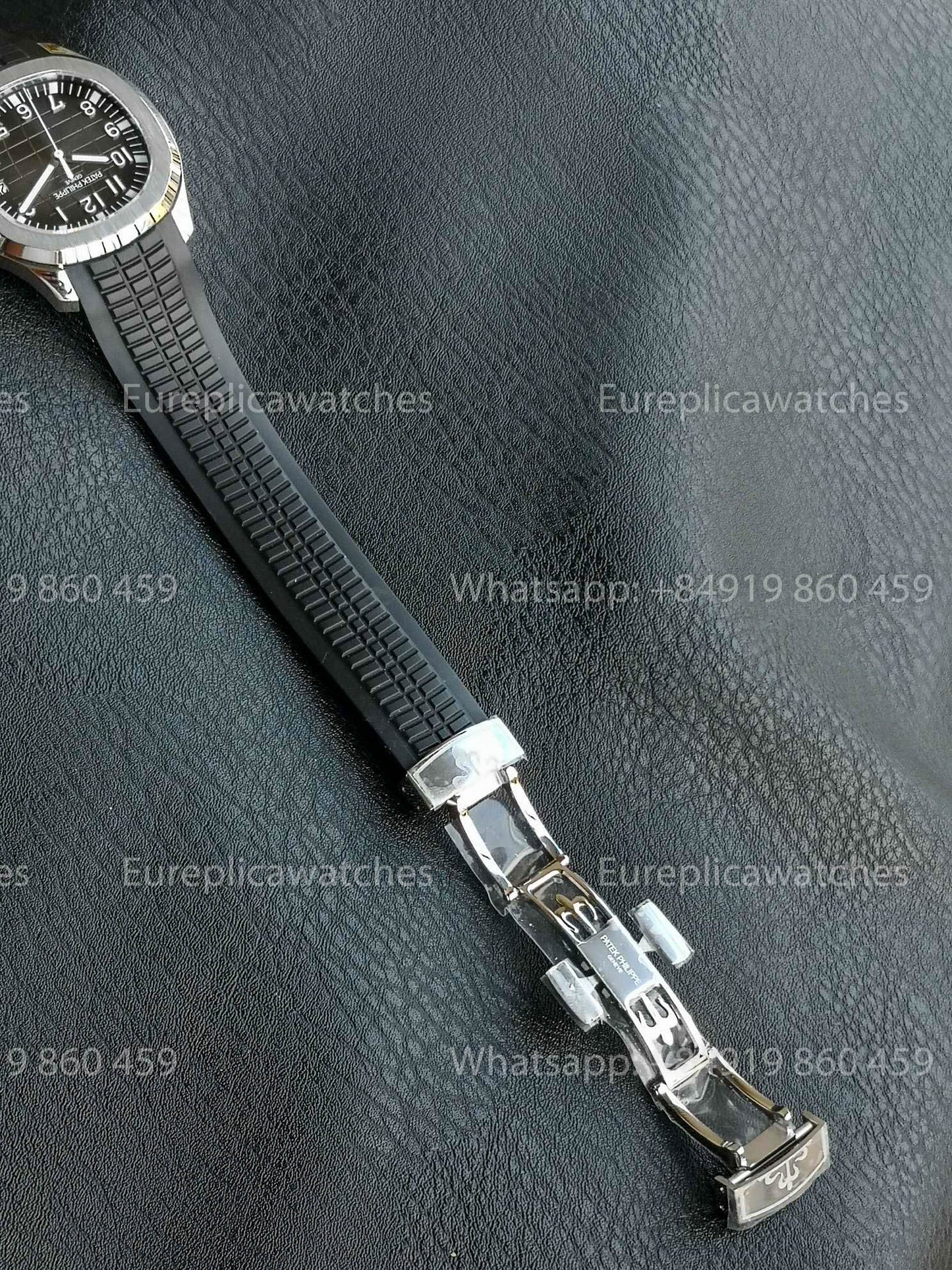 Patek Philippe Aquanaut 5167 Nero Gomma cinturino versão melhor 1:1 BBF Fabbrica Grigio quadrante