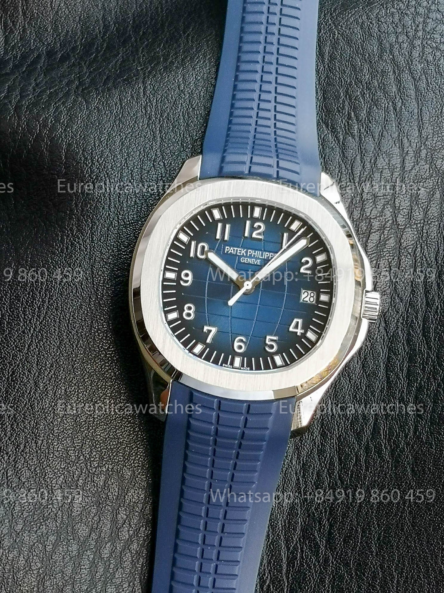 Patek Philippe Aquanaut 5167 Blu Gomma cinturino versione migliore 1:1 BBF Fabbrica quadrante blu