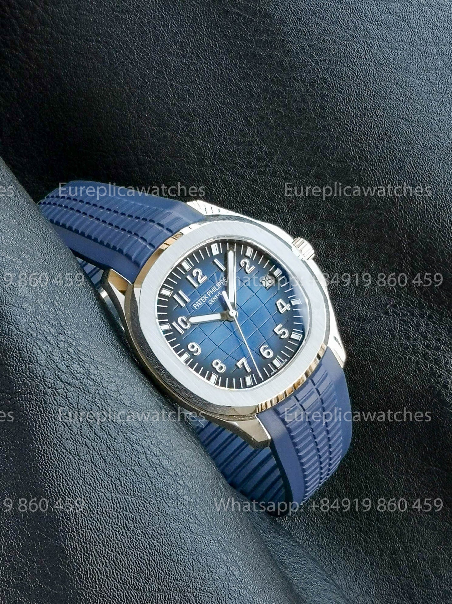 Patek Philippe Aquanaut 5167 Blu Gomma cinturino versione migliore 1:1 BBF Fabbrica quadrante blu