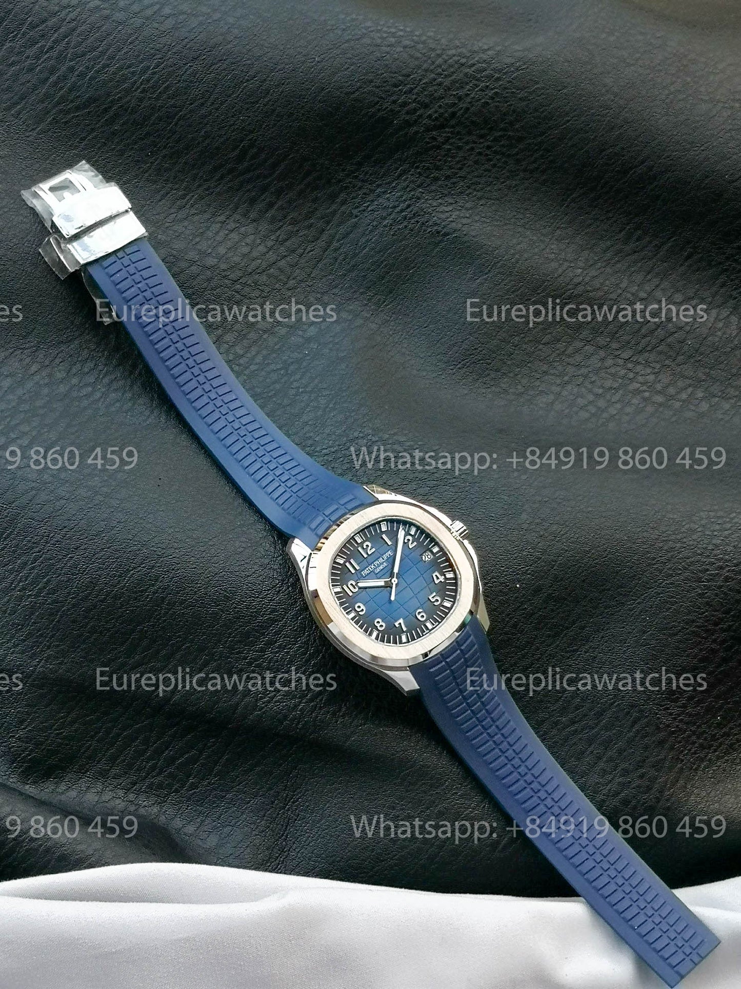 Patek Philippe Aquanaut 5167 Blu Gomma cinturino versione migliore 1:1 BBF Fabbrica quadrante blu