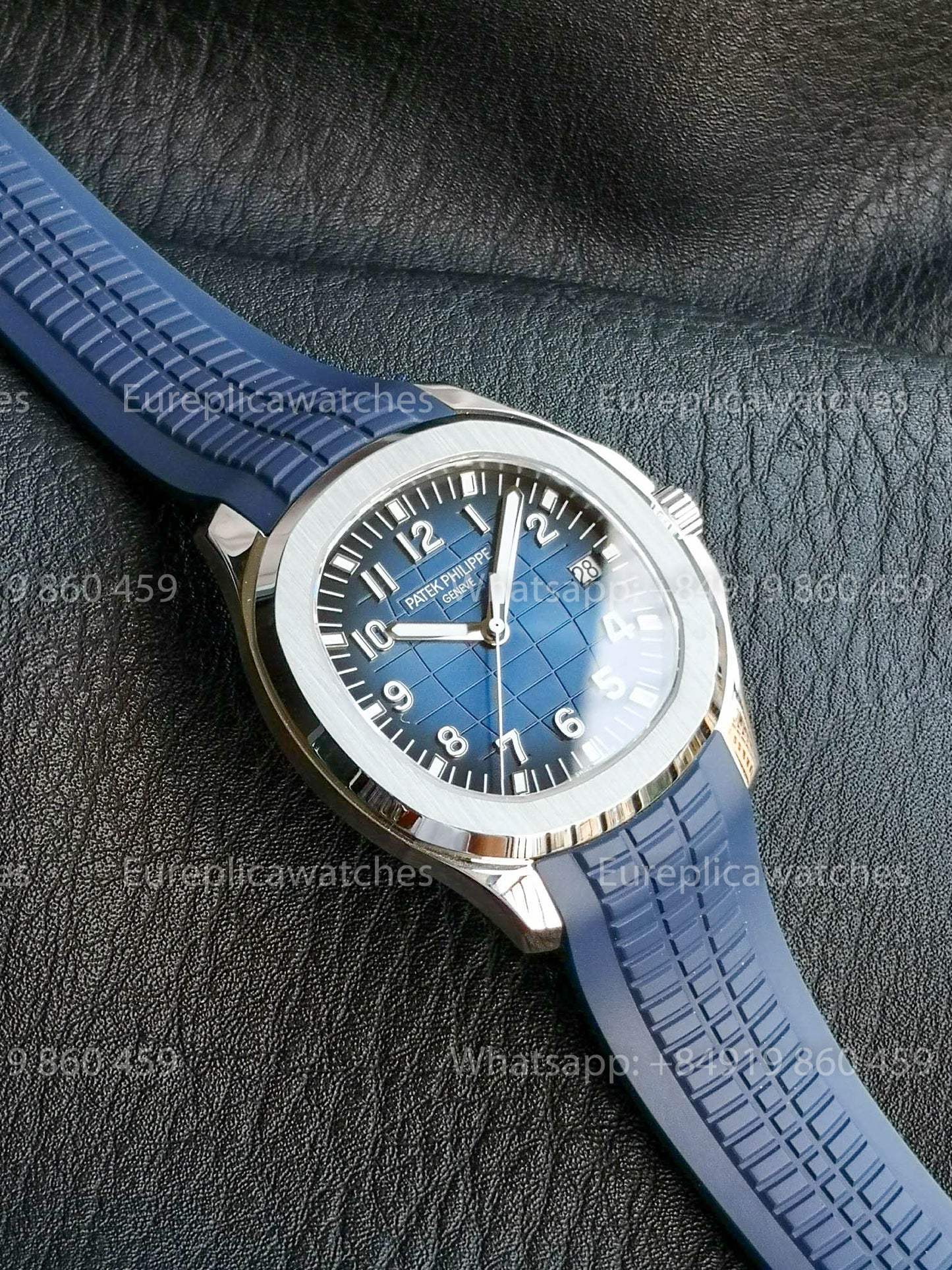 Patek Philippe Aquanaut 5167 Blu Gomma cinturino versione migliore 1:1 BBF Fabbrica quadrante blu