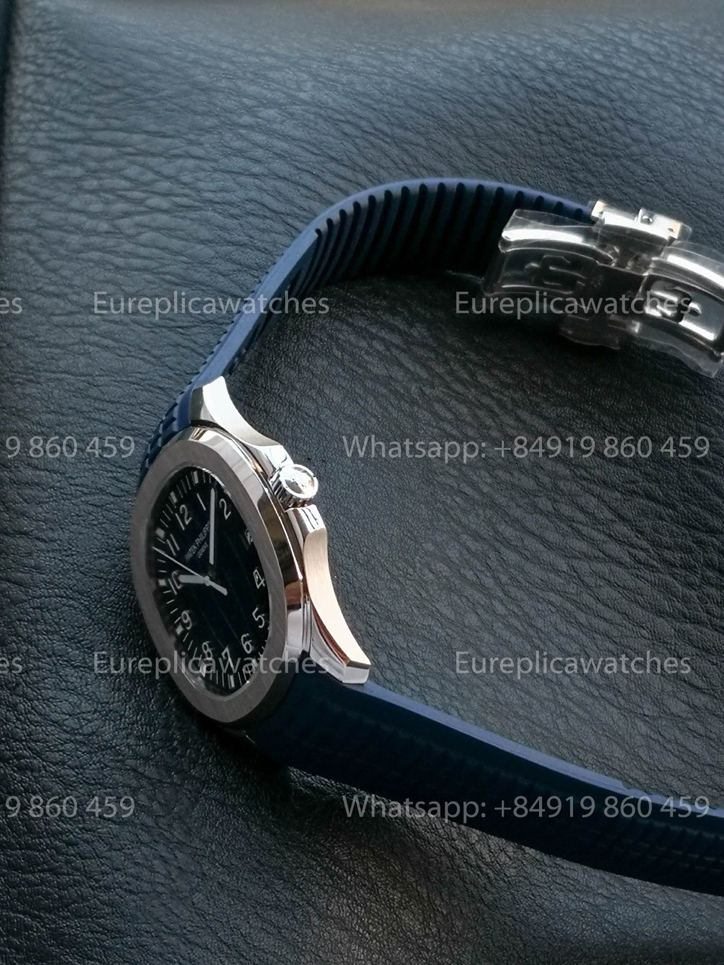 Patek Philippe Aquanaut 5167 Blu Gomma cinturino versione migliore 1:1 BBF Fabbrica quadrante blu