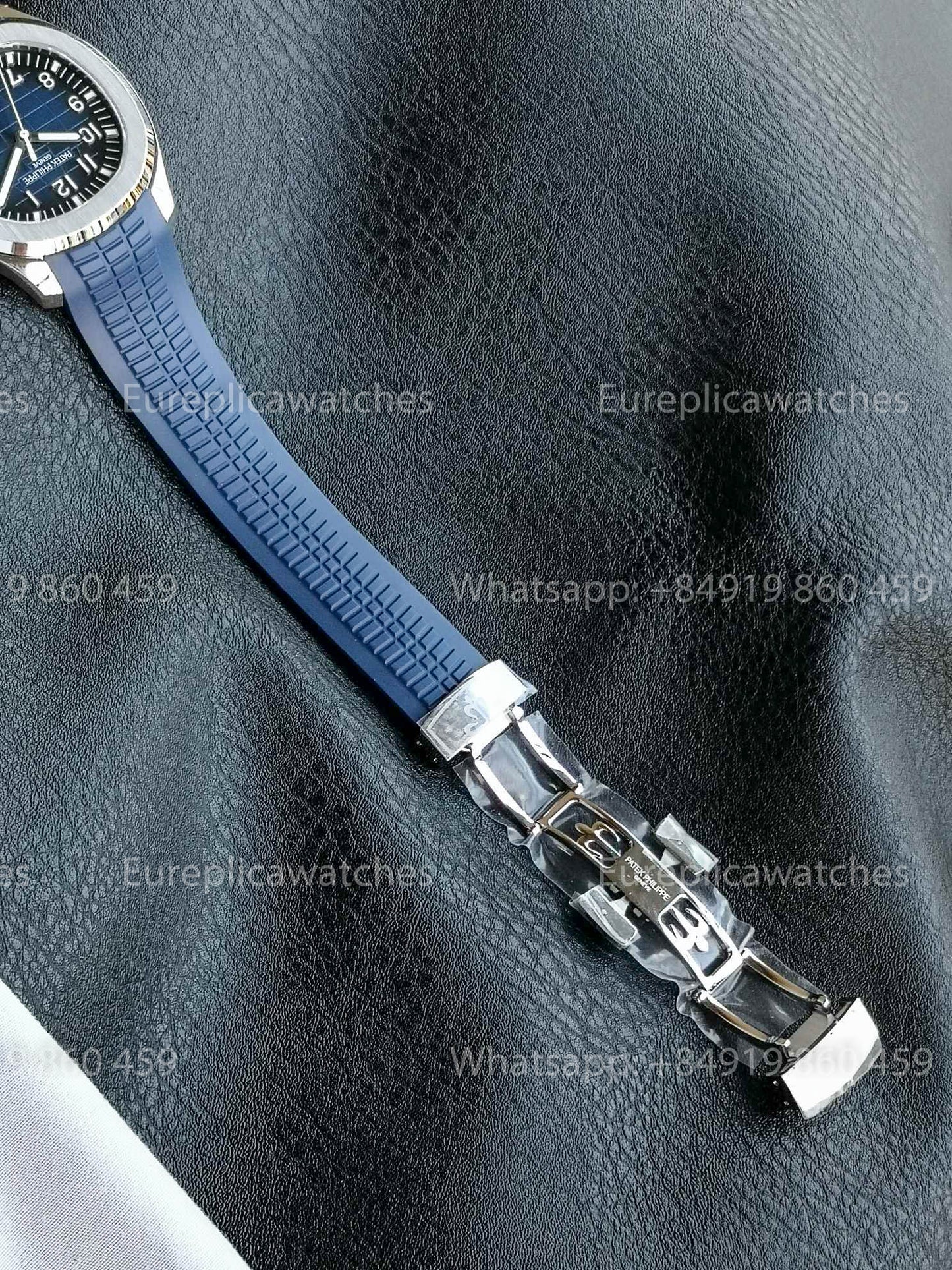 Patek Philippe Aquanaut 5167 Blu Gomma cinturino versione migliore 1:1 BBF Fabbrica quadrante blu