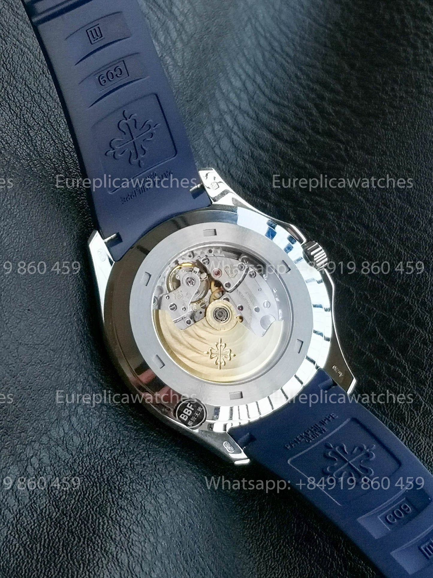 Patek Philippe Aquanaut 5167 Blu Gomma cinturino versione migliore 1:1 BBF Fabbrica quadrante blu