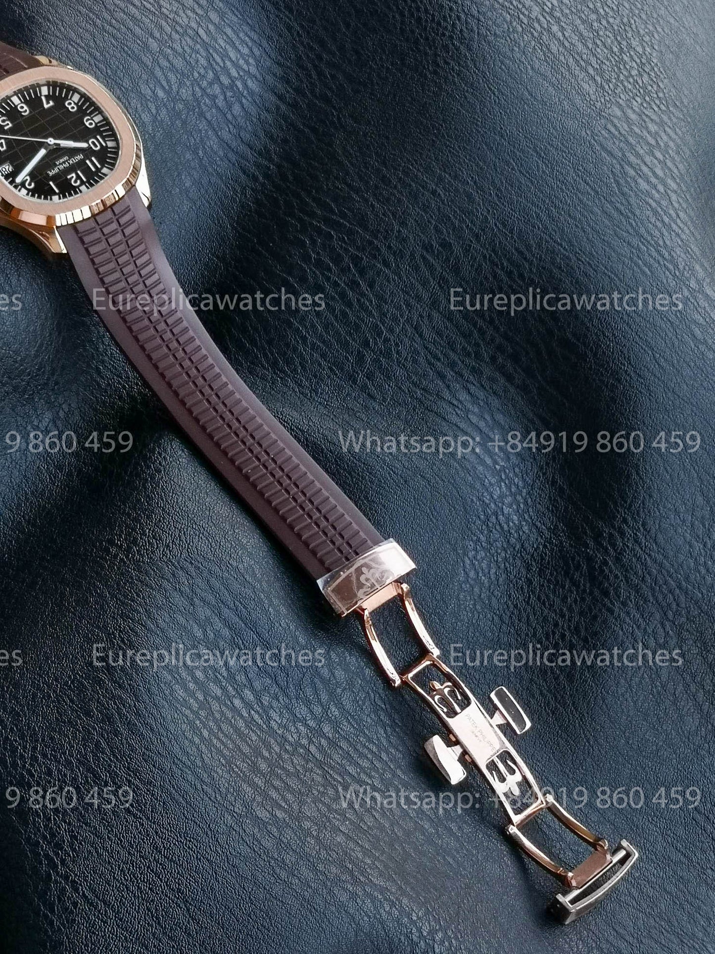 Patek Philippe Aquanaut 5167 Brown Gomma cinturino versão melhor 1:1 BBF Fabbrica Brown quadrante