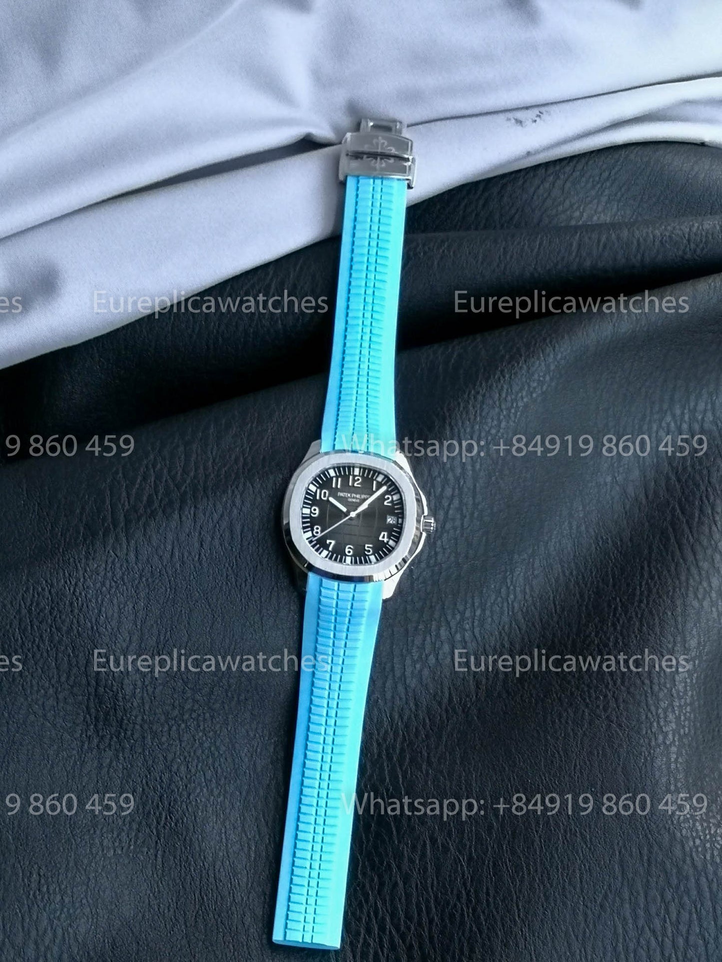Patek Philippe Aquanaut 5167 Blu Gomma cinturino versão melhor 1:1 BBF Fabbrica Grigio quadrante