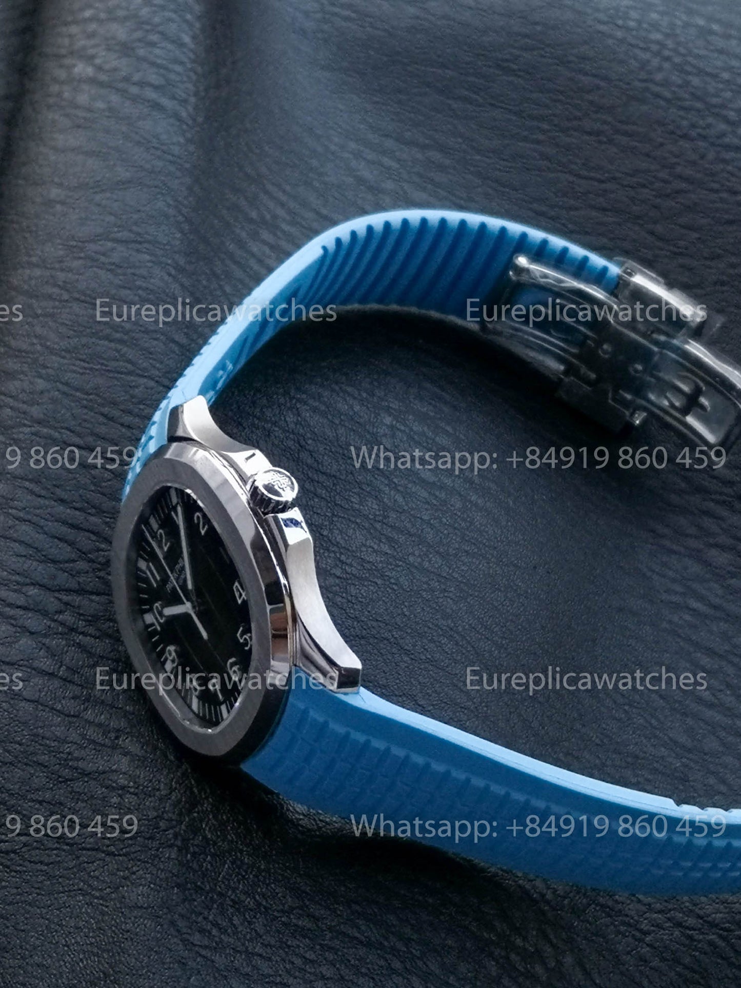 Patek Philippe Aquanaut 5167 Blu Gomma cinturino versão melhor 1:1 BBF Fabbrica Grigio quadrante