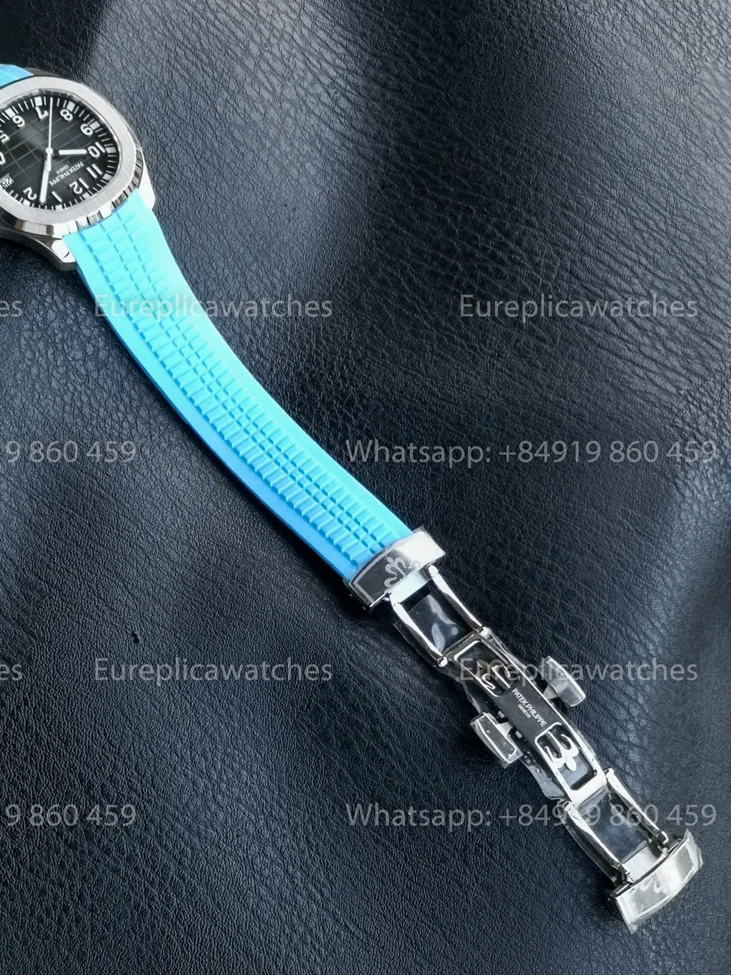 Patek Philippe Aquanaut 5167 Blu Gomma cinturino versão melhor 1:1 BBF Fabbrica Grigio quadrante