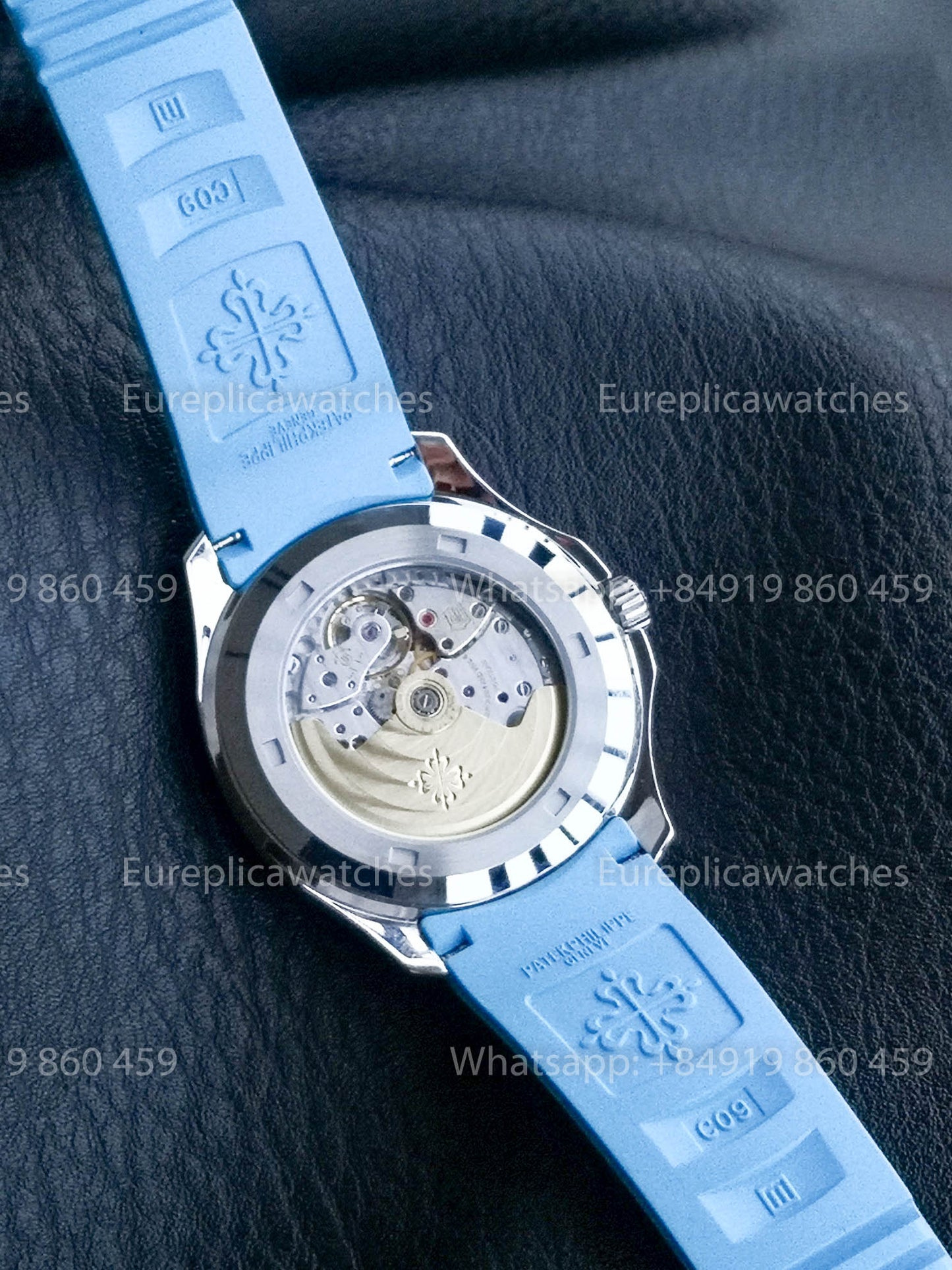 Patek Philippe Aquanaut 5167 Blu Gomma cinturino versão melhor 1:1 BBF Fabbrica Grigio quadrante