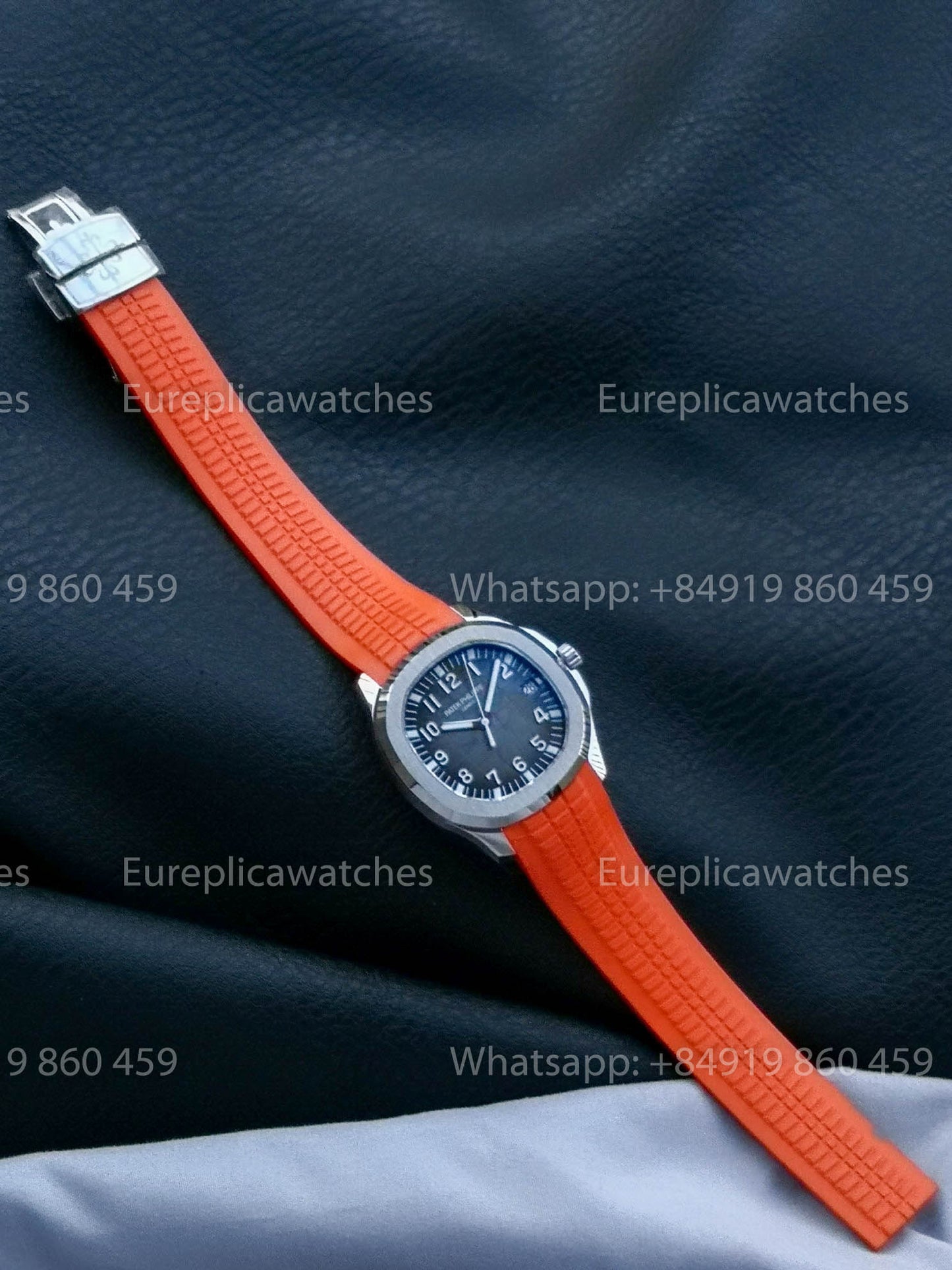 Patek Philippe Aquanaut 5167 Orange Gomma cinturino versão melhor 1:1 BBF Fabbrica Grigio quadrante